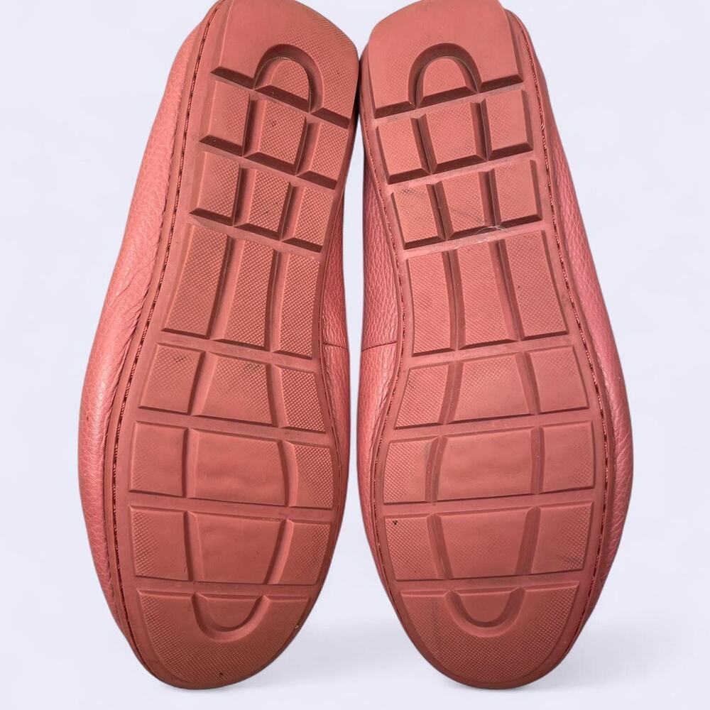 Coach Pink Leather Loafers Womens Size 7.5 - Picture 6 of 7